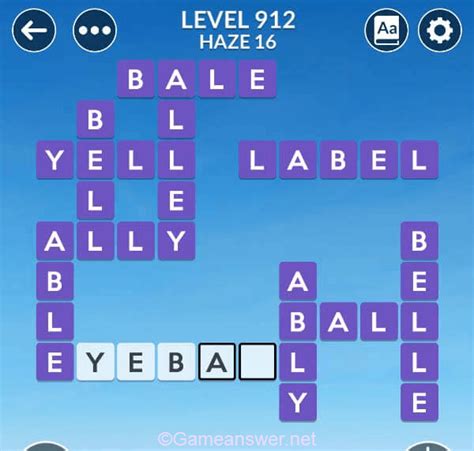 level 912 wordscapes